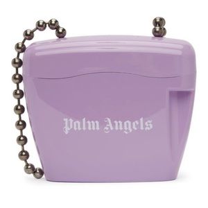 Palm Angels Purple Mini padlock Bag